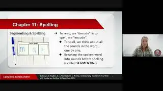 Chapters 11 & 12 A Parent's Guide to Phonics
