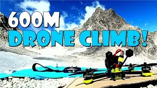 600M DRONE CLIMB ! CINEMATIC FVP DRONE AUSTRIA #Valluga #Weißschrofenspitze