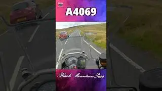 Riding the 2009 BMW F800GSA over the Black Mountain Pass 