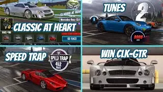 CSR 2 | Classic at Heart | Race #61 #62 #79 Speed Trap with Stage 5 Tune, Last Race | Win CLK-GTR
