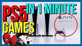 PlayStation 5 : En 1 minuto! los MEJORES JUEGOS - Lic L