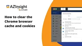 How to clear the Chrome browser cache and cookies