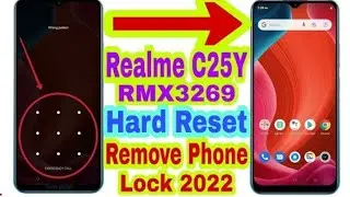 Realme c25y RMX3269 Hard Reset Remove Screen Lock Android Trick 2023 Without Pc Working 100%