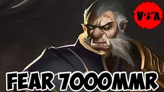 Dota 2 - Fear 7000 MMR Plays Lycan vol #1 - Ranked Match