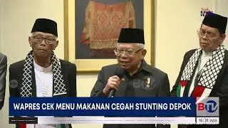 Wapres Perintahkan Cek Makanan Cegah Stunting di Kota Depok