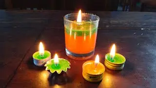 Membuat Lilin Aromatik dari Minyak Goreng Bekas