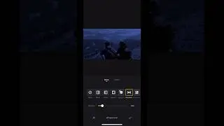 Day to night transition on Vn video editor 