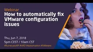 Webinar: How to Automatically Fix VMware Configuration Issues