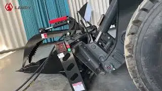 Skid Steer Stump Bucket Grapple