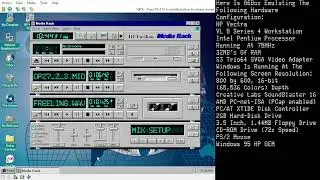 PCM WAV Playback On HP's Media Rack For Windows 95 (86Box, SB16)