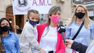 Reclamo por la no discriminación de mujeres conductoras. Con La Gente Rosario. 02/11/2021
