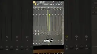 SAVE MIXER PRESETS 
