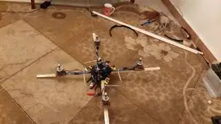 Test The PID Controler for the  َQuad Copter, strapped from four directions