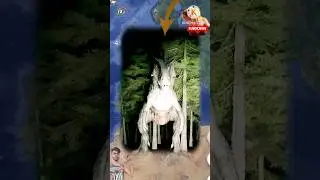 OMG 😳! Dinosaur In Real Dinosaur On Google Earth and Google Maps #shots #viral