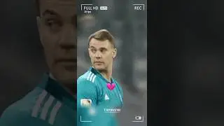 Neuer's greatest fear 💀 | #football #shorts #trending #ronaldo #manuelneuer #realmadrid #bayern