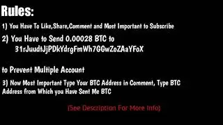 [CLOSED] BTC Giveaway 0.0028 BTC (25USD)
