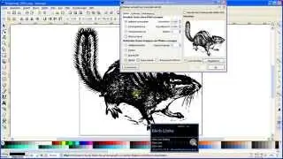 Inkscape How-to: Pixelgrafik zu *.dxf konvertieren