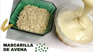 Mascarilla de avena🌾para hidratar y hacer crecer tu cabello