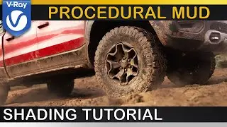 V-Ray | Procedural MUD SHADER