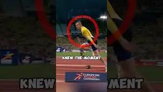This Athlete just Accepted his Fate! (via: European Athletics/YT) 