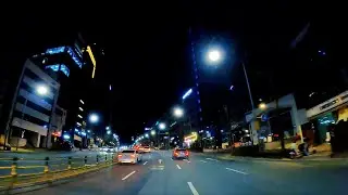 4K Drive : Gangnam, Seoul : Korean night