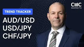 Trading Strong Trends: AUD/USD, USD/JPY, and CHF/JPY (Forex Technical Analysis)