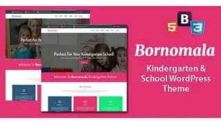 Bornomala - Kindergarten & School WordPress Theme | Themeforest Website Templates and Themes