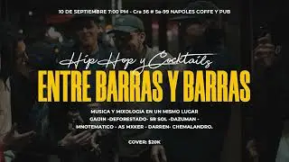 🎤Entre barras & barras, skills en el mic, esencia en la copa.🍸
