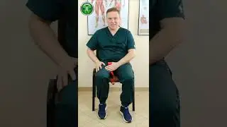 Тренировка мышц бедра после травмы.