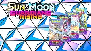 EPISODE #20 GUARDIANS RISING Booster Pack opening Sun and Moon set