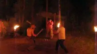 Шабры 2009. Шест, палки, факелы и дождь.avi