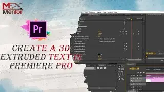 Create a 3D extruded text in Premiere Pro