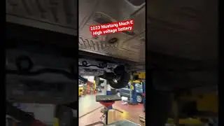 2023 mustang Mach E high voltage battery Removed 