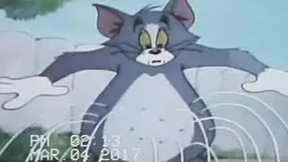 Tom and Jerry — Tom Cat vore woodpecker and water bloat