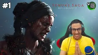 تختيم هيلبليد 2🔥 البداية الاسطورية معركة الأرواح👻غوص في أعماق الجنون Senua's Saga Hellblade II #1