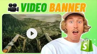 Add Video Background Banner on Dawn theme Shopify | 2024