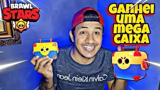 GANHEI UMA MEGA CAIXA E NELA VEIO VARIOS BRAWLERS / BRAWL STARS BOX