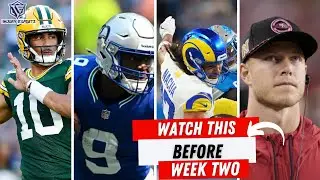 NFL Injury Updates To Know Before Week 2