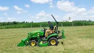 Reinstalling Your Front Loader on a John Deere 1025R