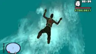 GTA San Andreas  минута падения