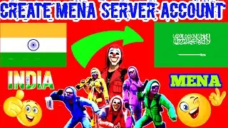 HOW TO CREATE MENA SERVER ACCOUNT IN INDIA || MENA SERVER FREE FIRE ID KAISE BANAYE || FREE FIRE