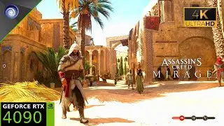 Assassin's Creed Mirage PC Gameplay [4K] RTX 4090 | Ryzen 7 7800X3D