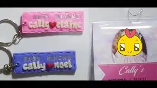 DIY How to use letter stamp l POLYMER CLAY