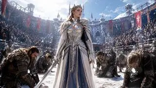 He Believed His Human Bride Was Weak — Until She Defeated the Rival Alpha King in a Royal Duel
