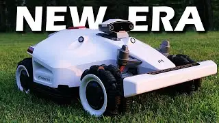 TESTING the new Luba 2 Robot Mower, from Mammotion.