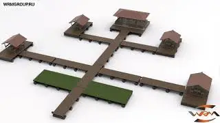 От 3D модели до реальности / Наши проекты #wrm #3dмодель #понтоныврм #понтонпнд #пнд