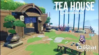 Tea house 🍵 | Genshin Serenitea Pot Design