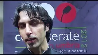 Intervista allo Chef Gianni Calabretto serata Acquasparta per Cento Serate in Umbria 2012