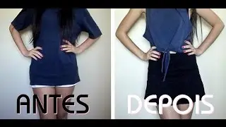 DIY - Customizando Blusa Antiga por Laís Dias - Mundo das Feminices