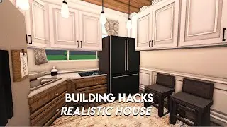 Building hacks to make your house more realistic! (Bloxburg Build)
